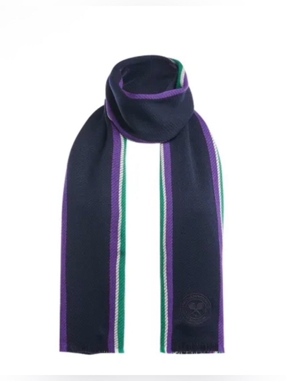 Wimbledon Official Merino Wool Scarf – All England Lawn Tennis Club